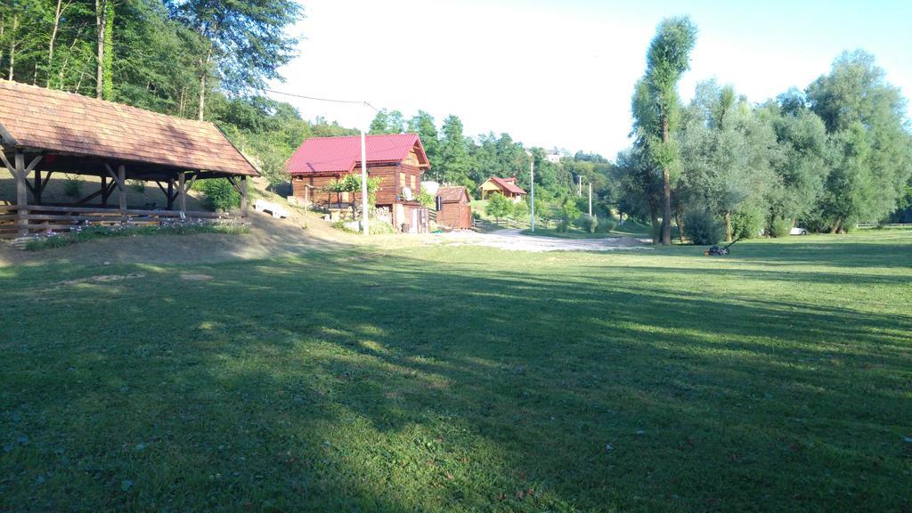Chalet River Apartment Veljun Bagian luar foto